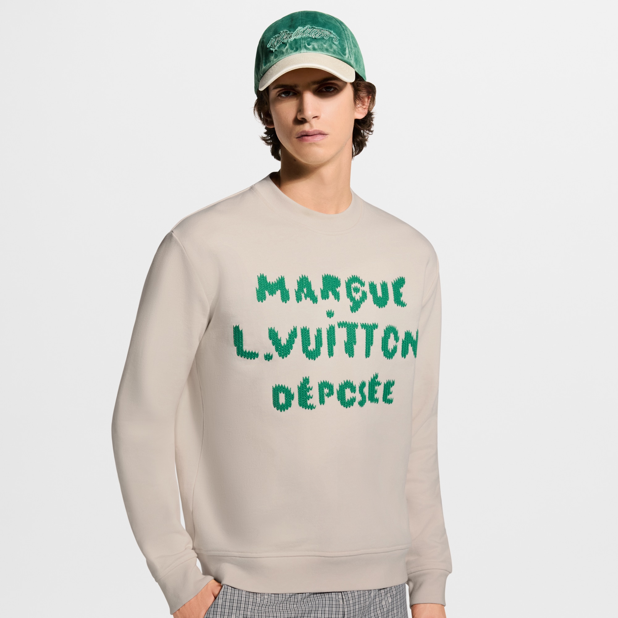 Embroidered Signature Sweatshirt - Men - Ready-to-Wear | LOUIS